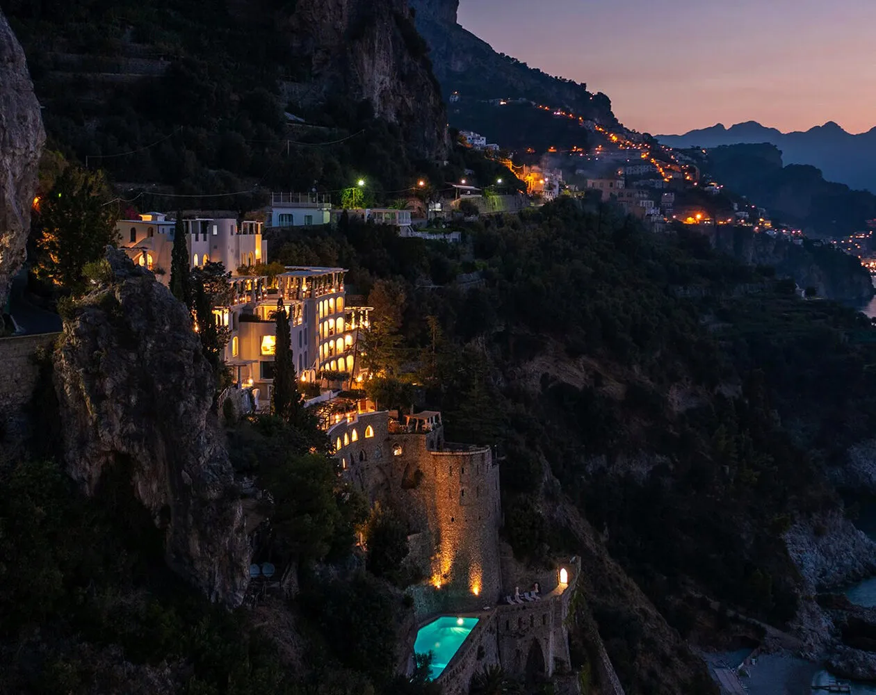 Borgo Santandrea – Amalfi, TATO lighting and furniture project
