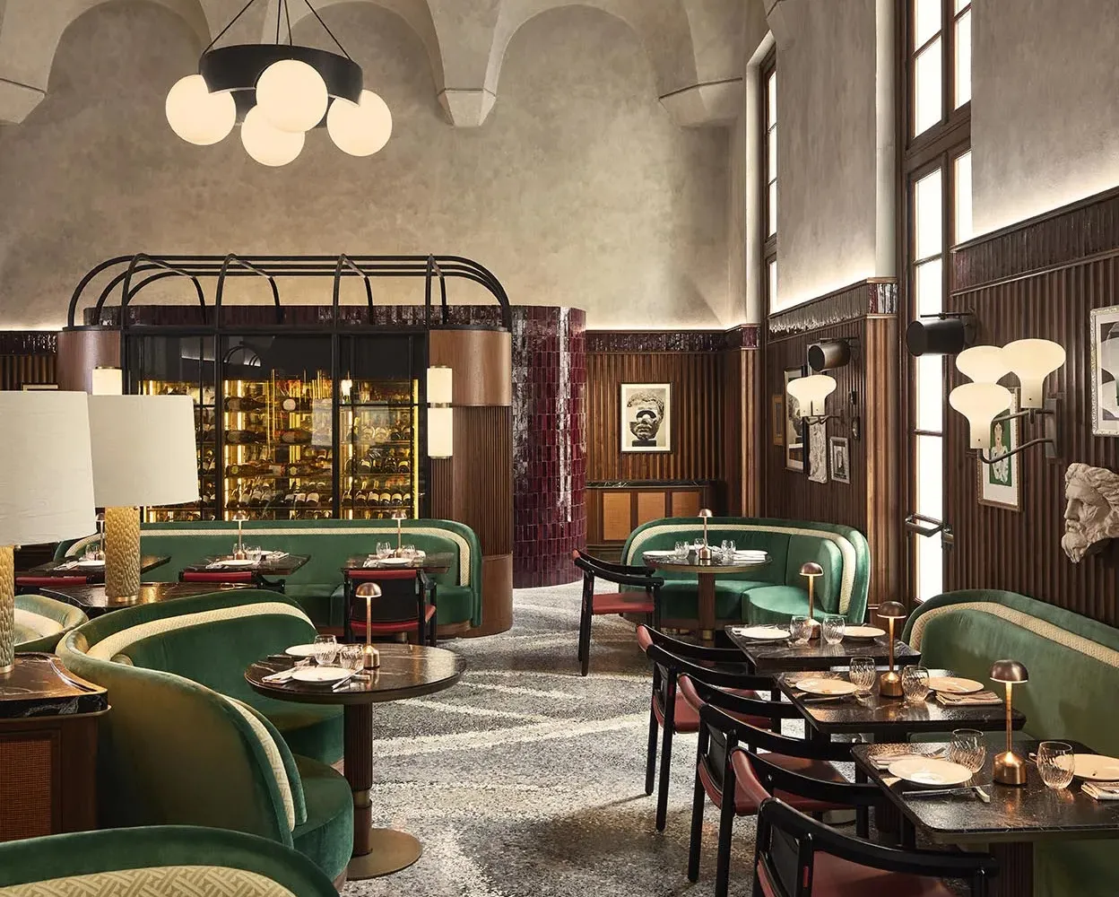 Beefbar Milano, TATO lighting and furniture project