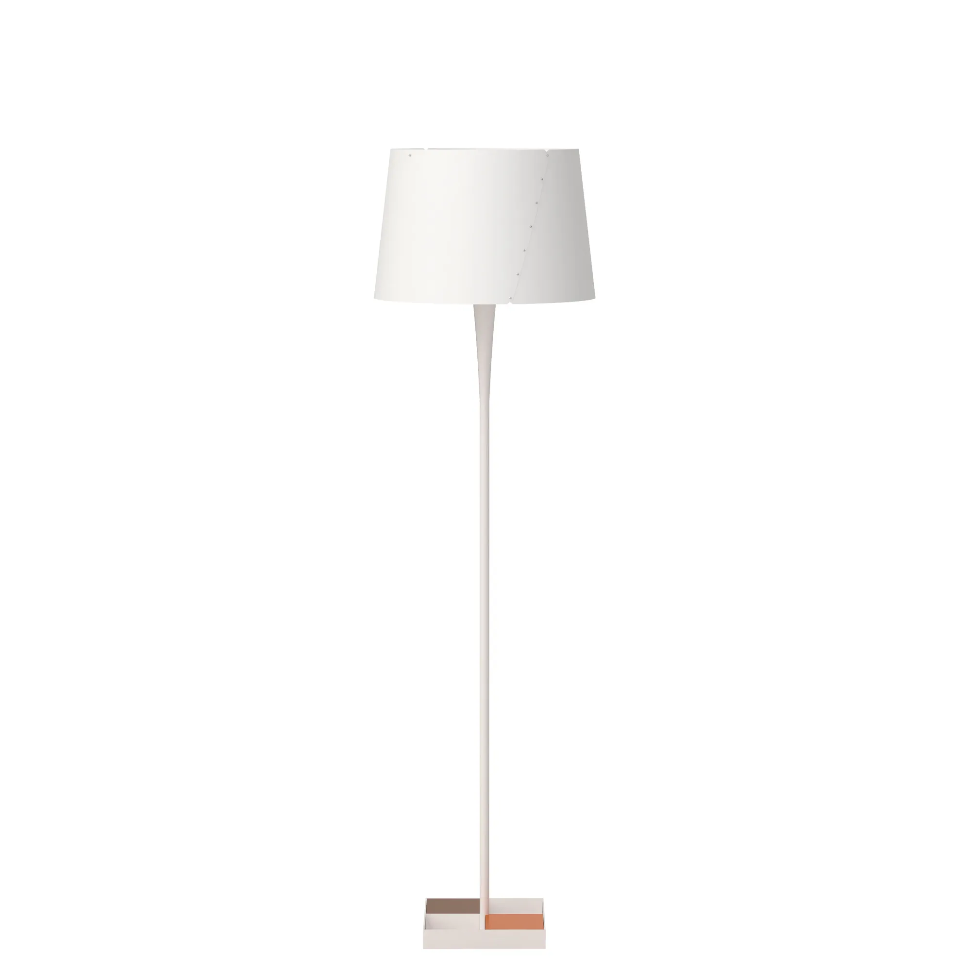 De-Lux “D” in Matte White / Orange, code TDD440-3365