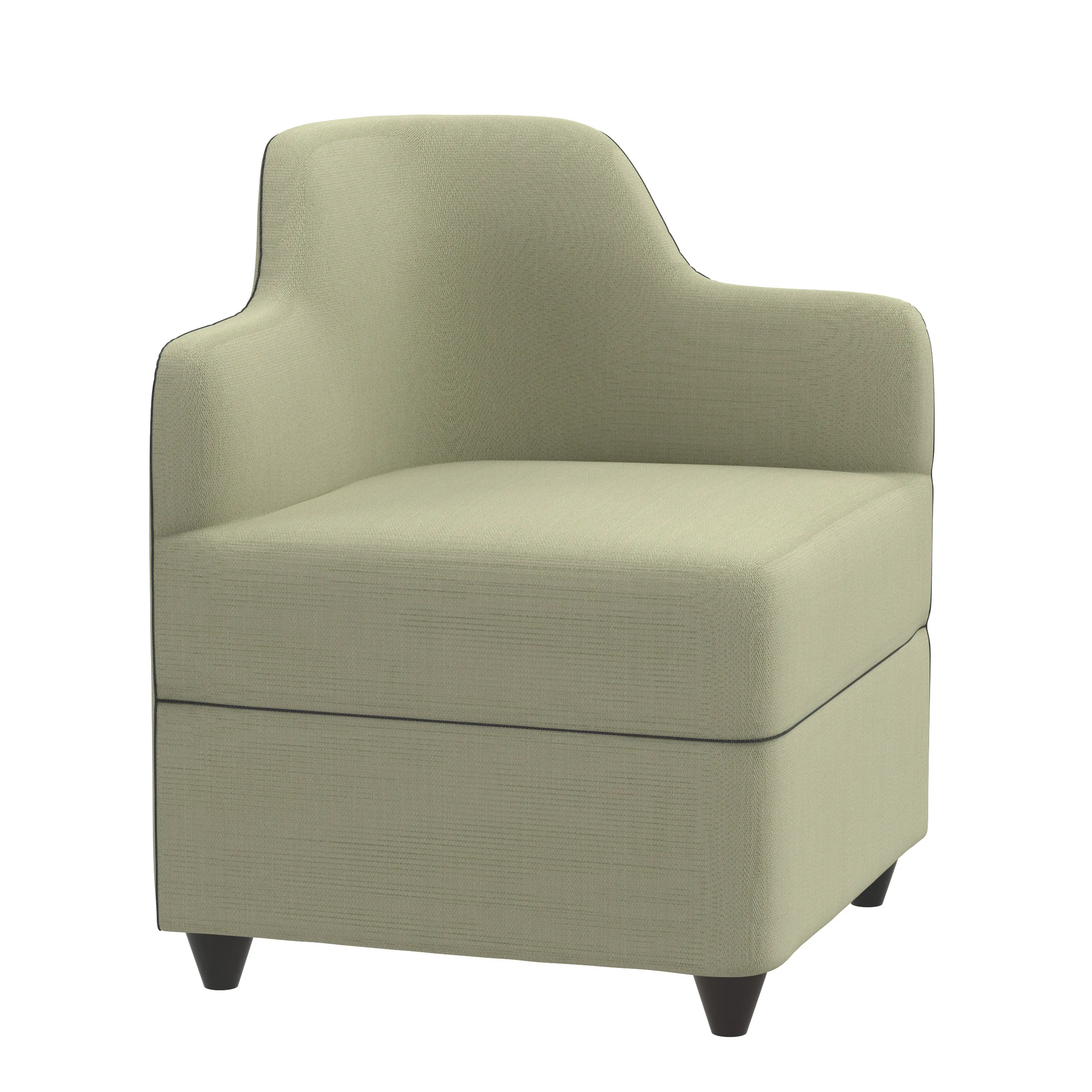 Angolo upholstered armchair, code TPA600-3800