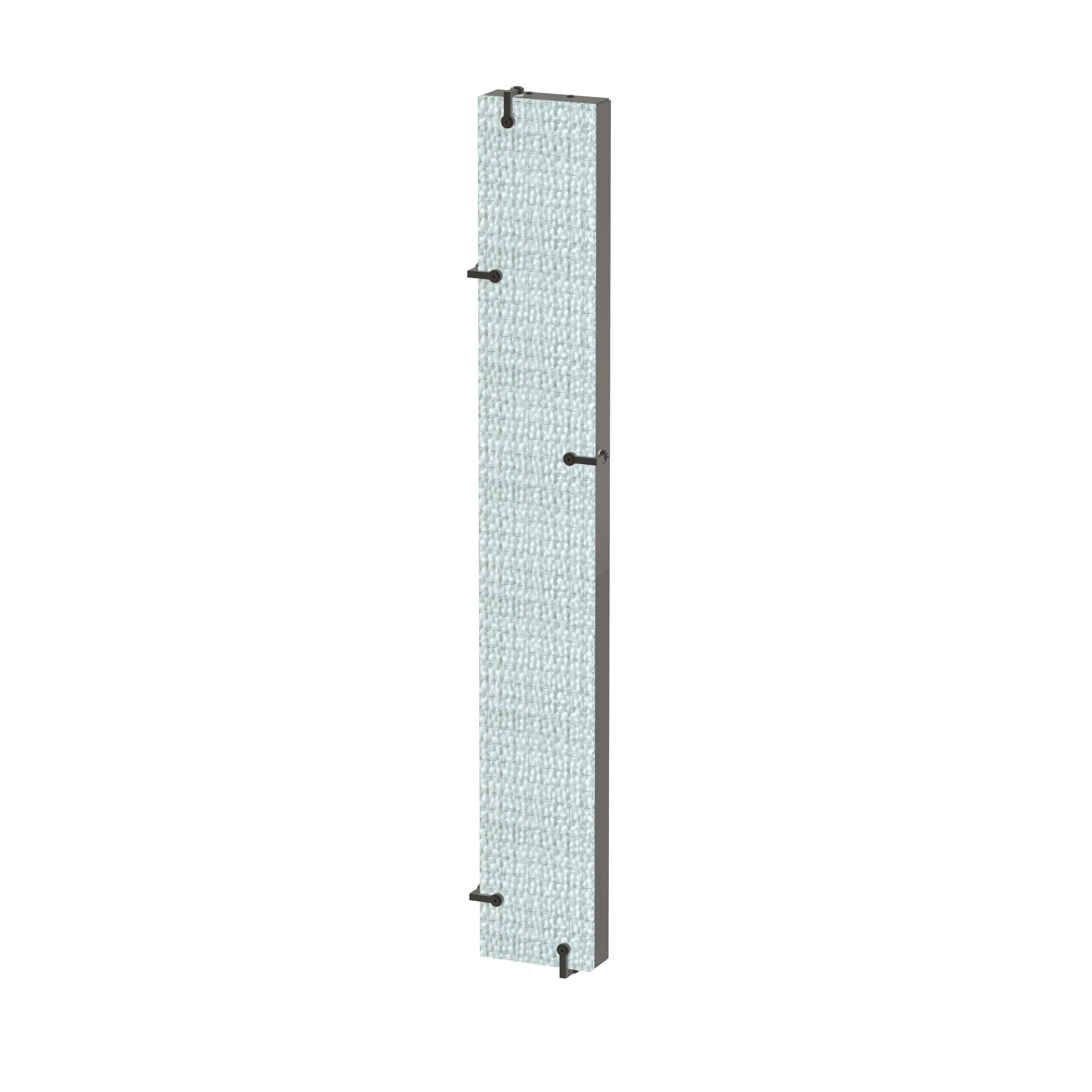 Agraphe in Satin Bronze / Industrial glass, code TWG210-1440