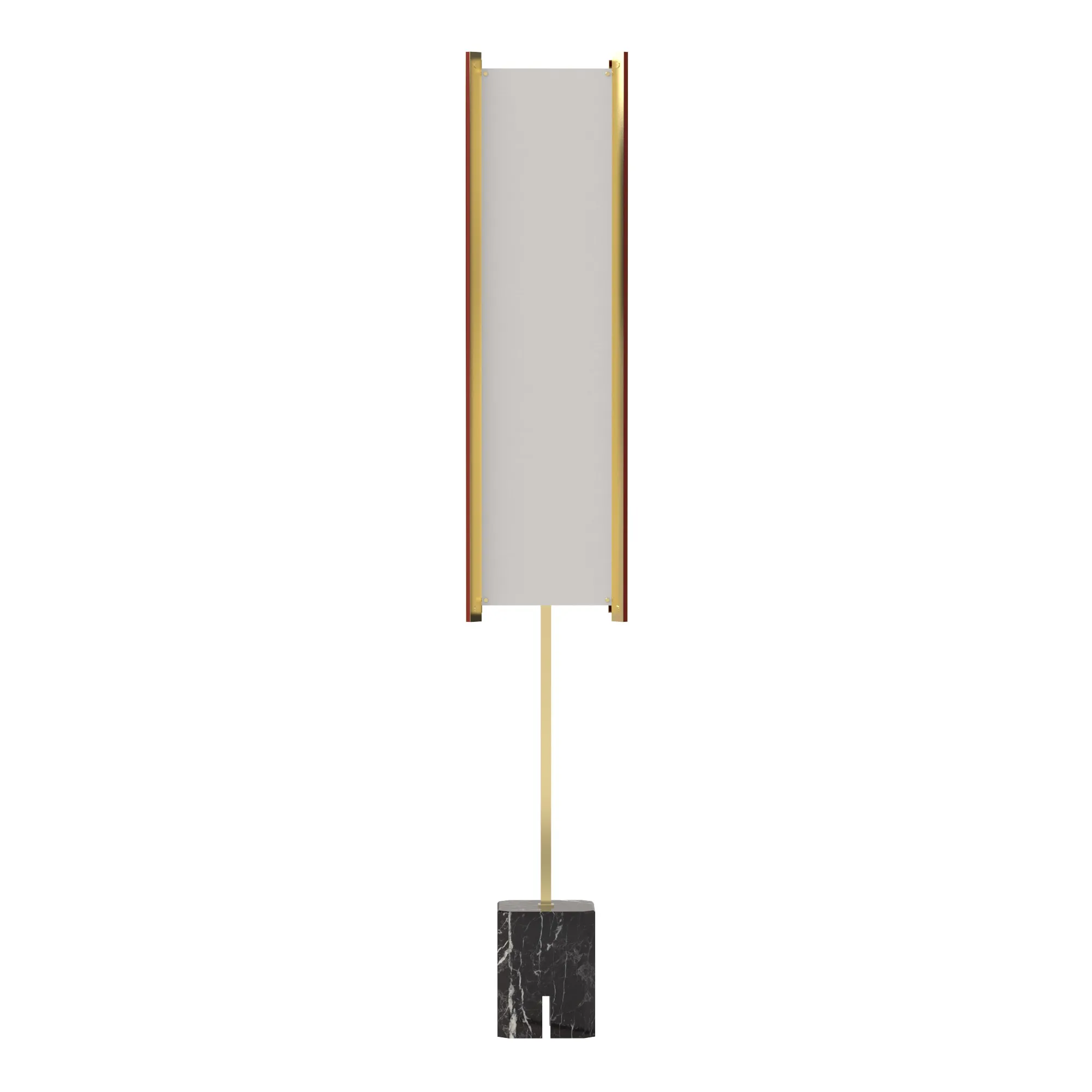 Prisma in Prisma / Brass / Marquinia marble, code TPS400-0916