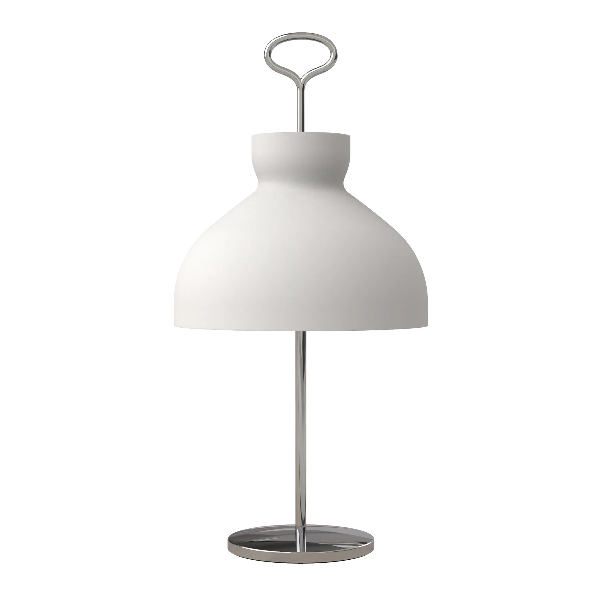 Arenzano in Chrome / White glass, code TAR310-0140