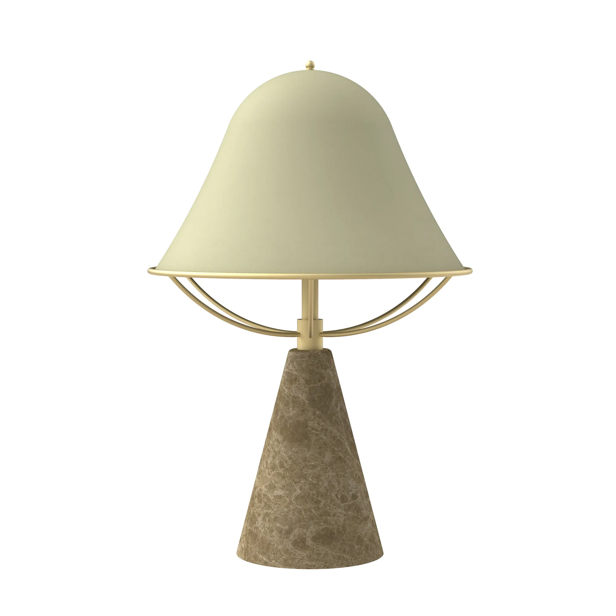 Anita in Emperador Marble / Satin Brass, code TAN300-1318