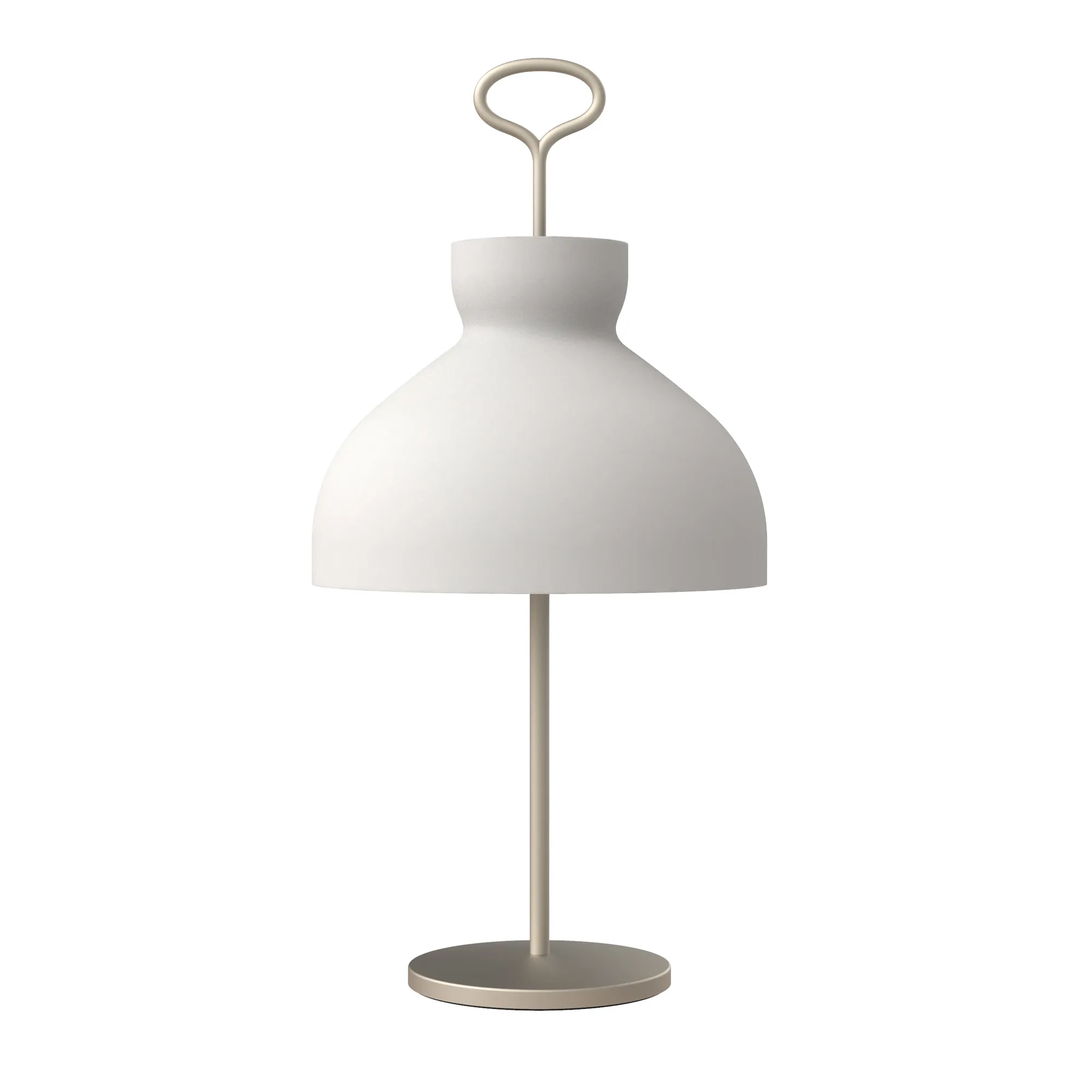Arenzano in Satin Nickel / White glass, code TAR310-0540