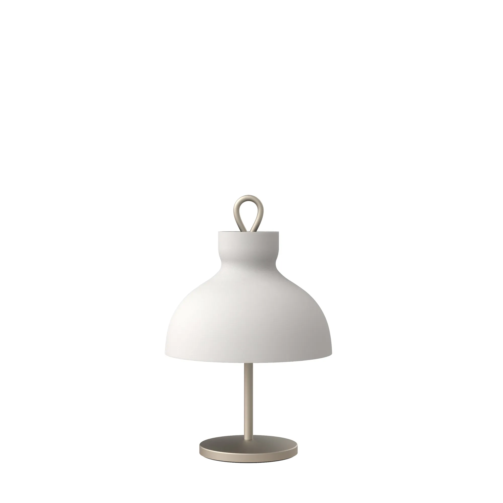 Arenzano Bassa in Satin Nickel / White glass, code TAR300-0540