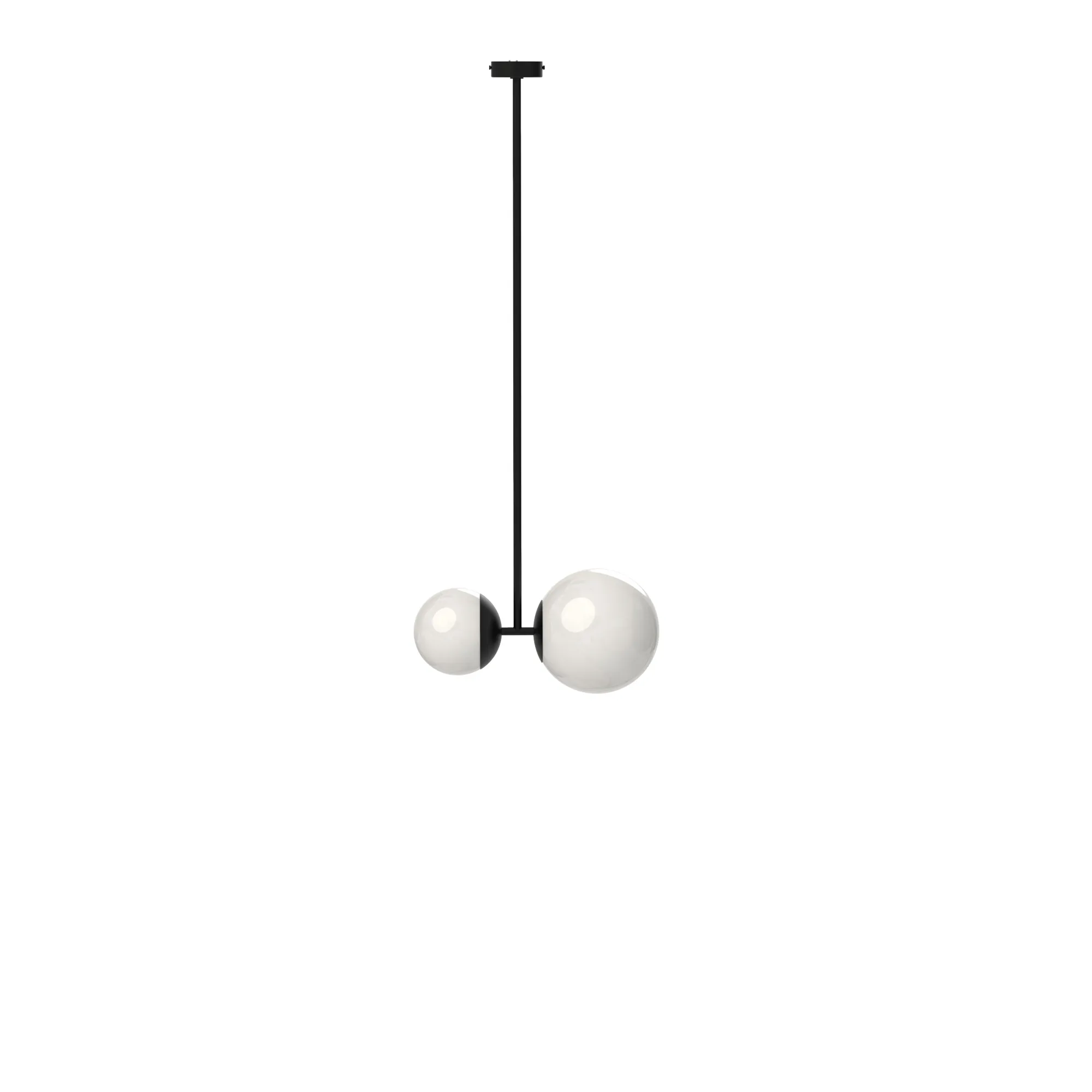 Biba Sospensione in (h100cm) Matte Black, code TBI100-3540
