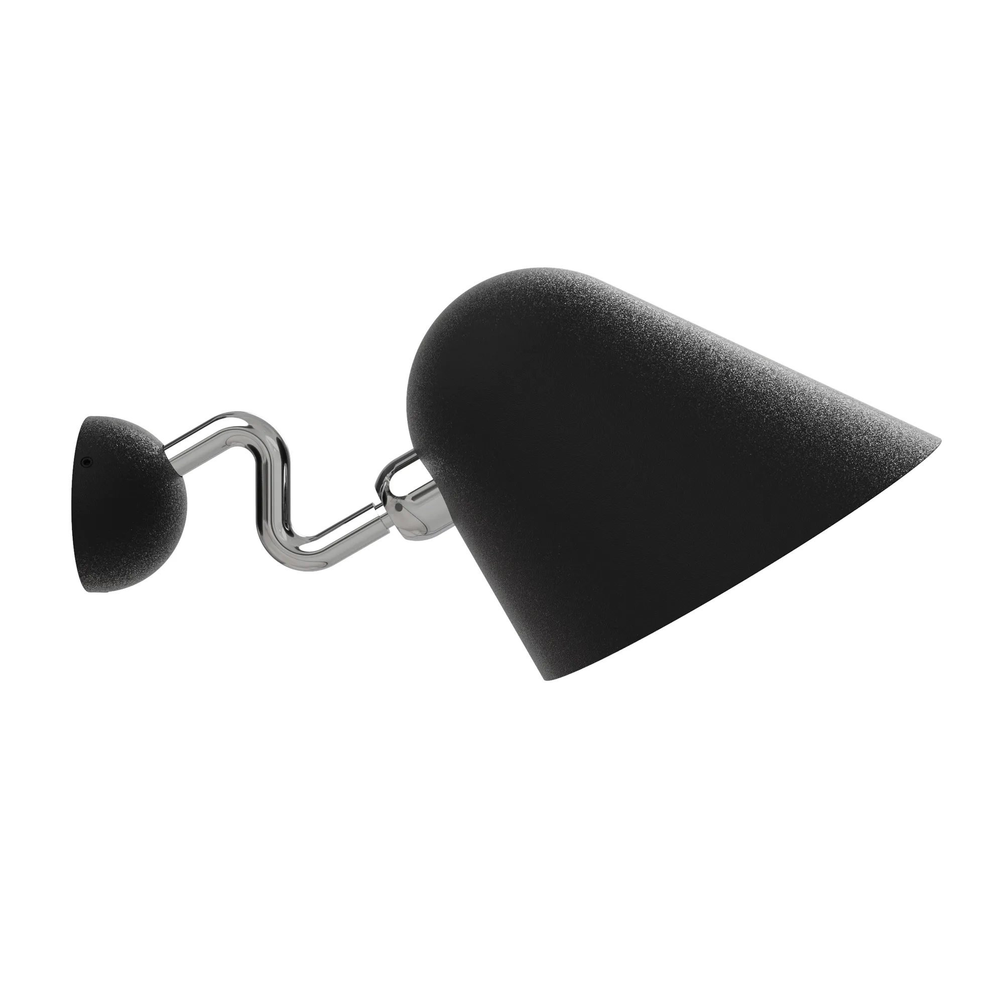 Beghina Applique in Chrome / Textured Black, code TBE200-0126
