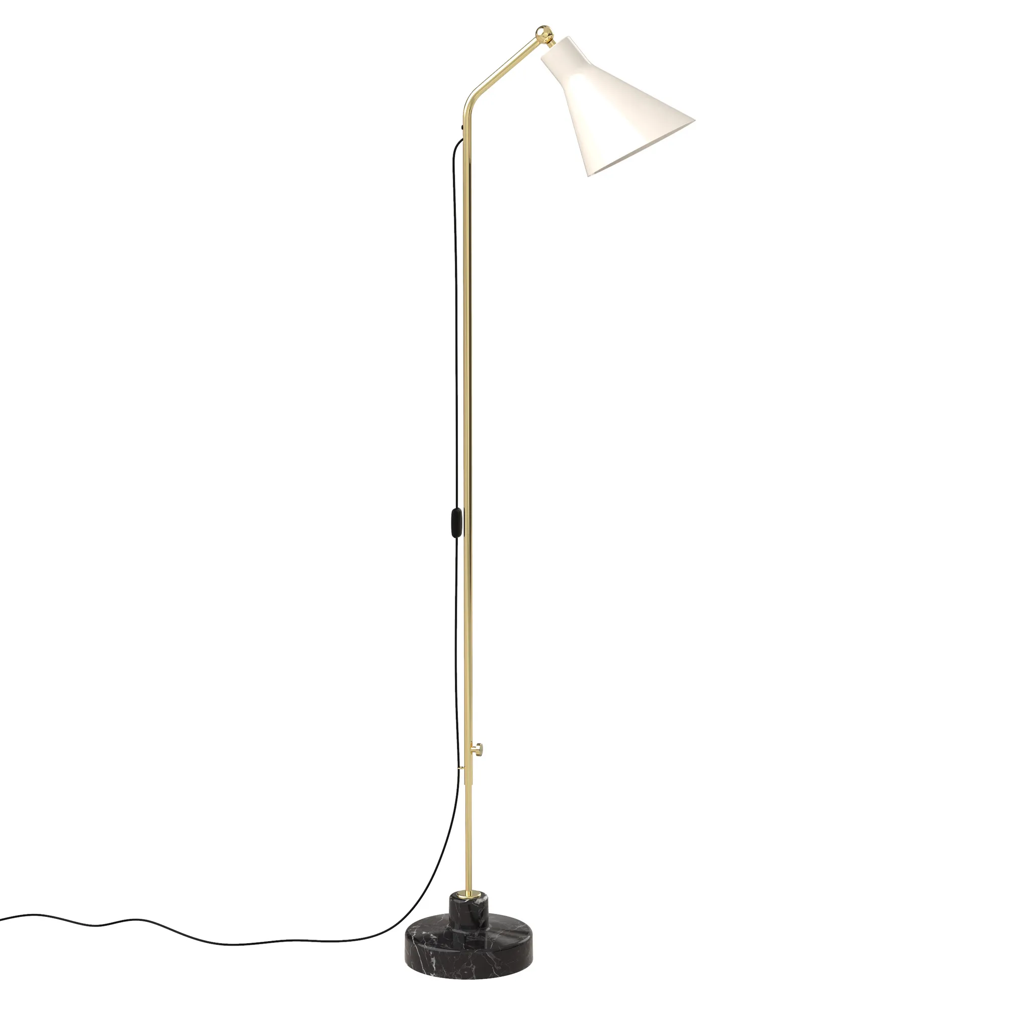 Alzabile in White / Brass / Marquinia Marble, code TAL400-1623