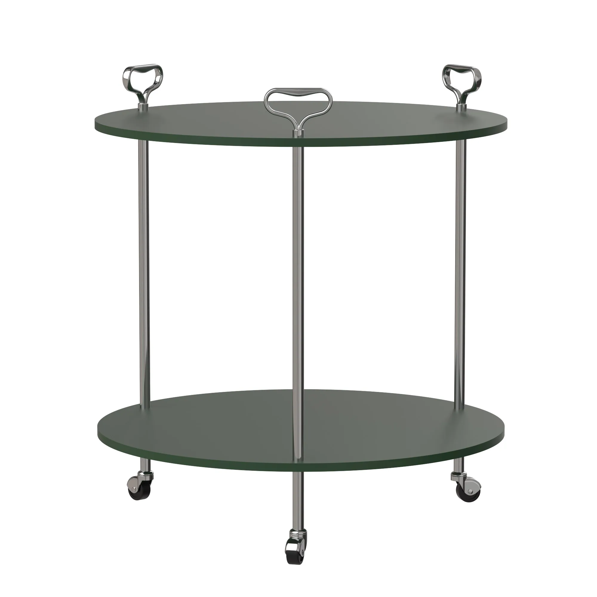 Tre Maniglie in Chrome / Lacquiered tops, code T3M620-0138