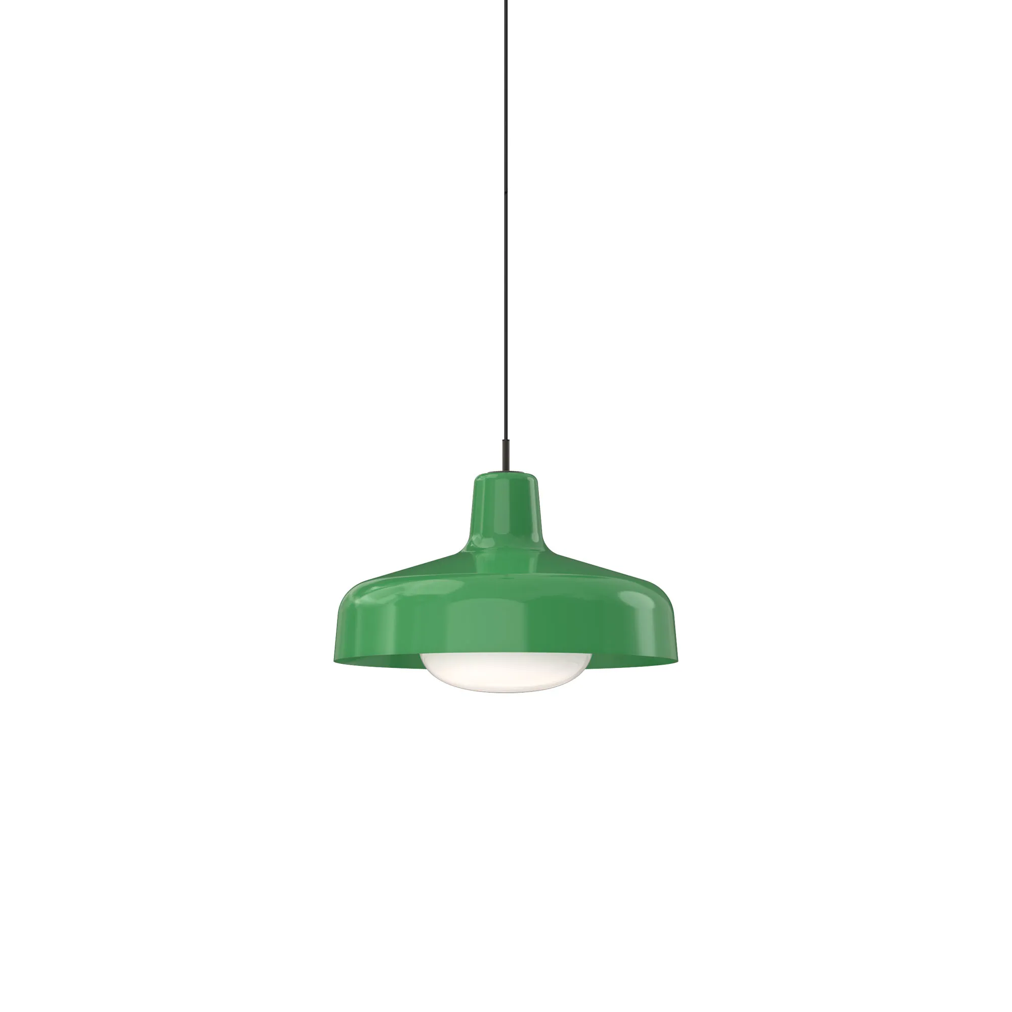 Paolina in Cable / Satin bronze / Glossy green, code TPL100-1439