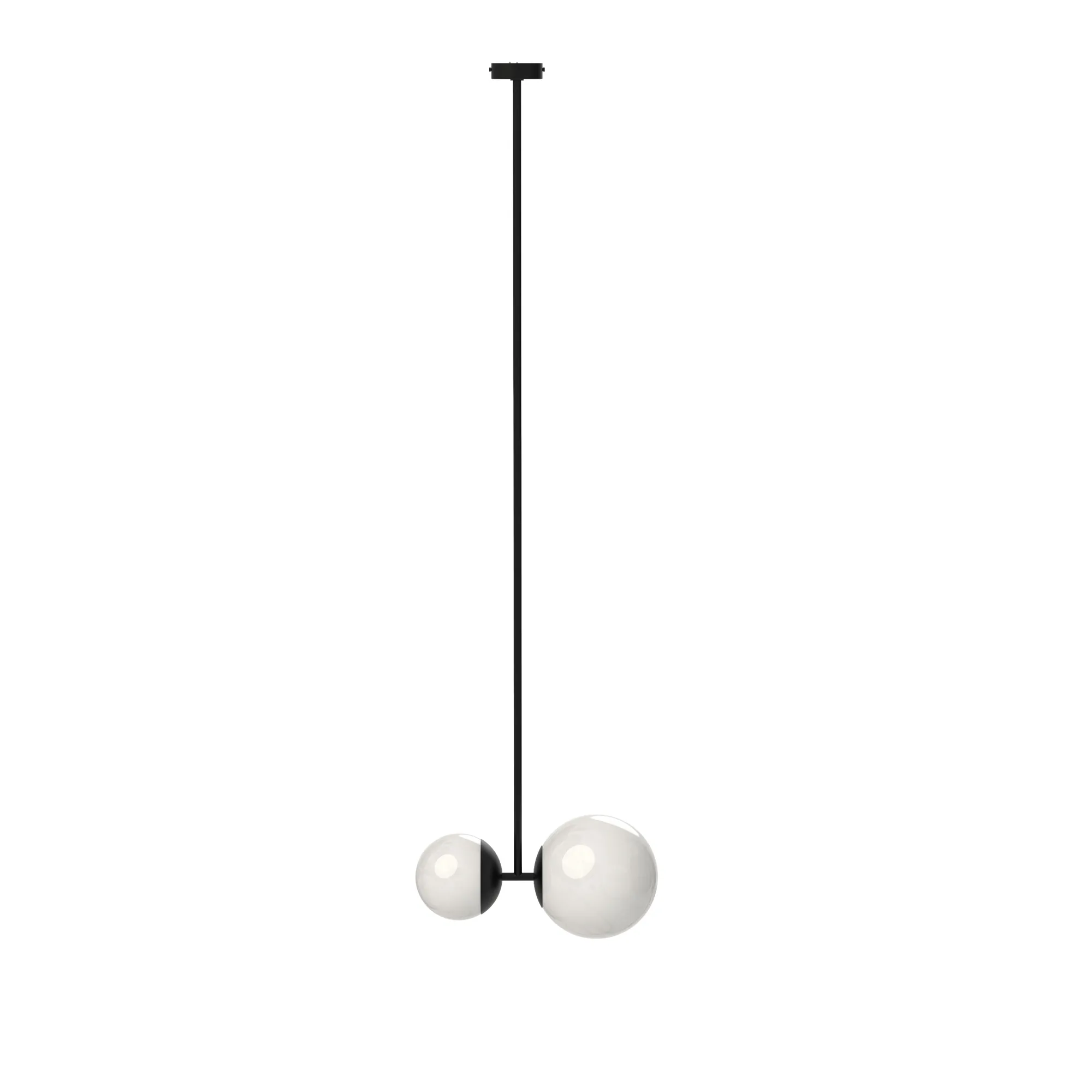 Biba Sospensione in (h140cm) Matte Black, code TBI140-3540