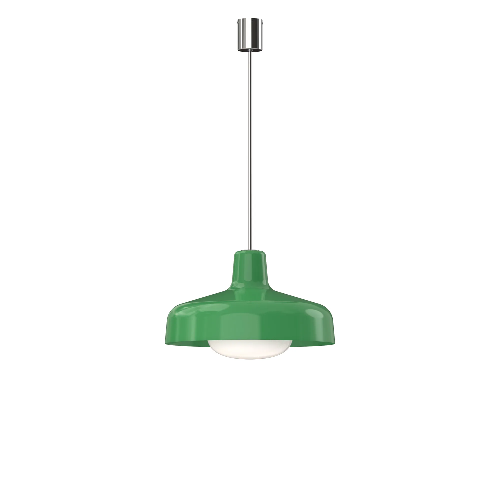 Paolina in (h105cm) Chrome / Glossy green, code TPL110-0139