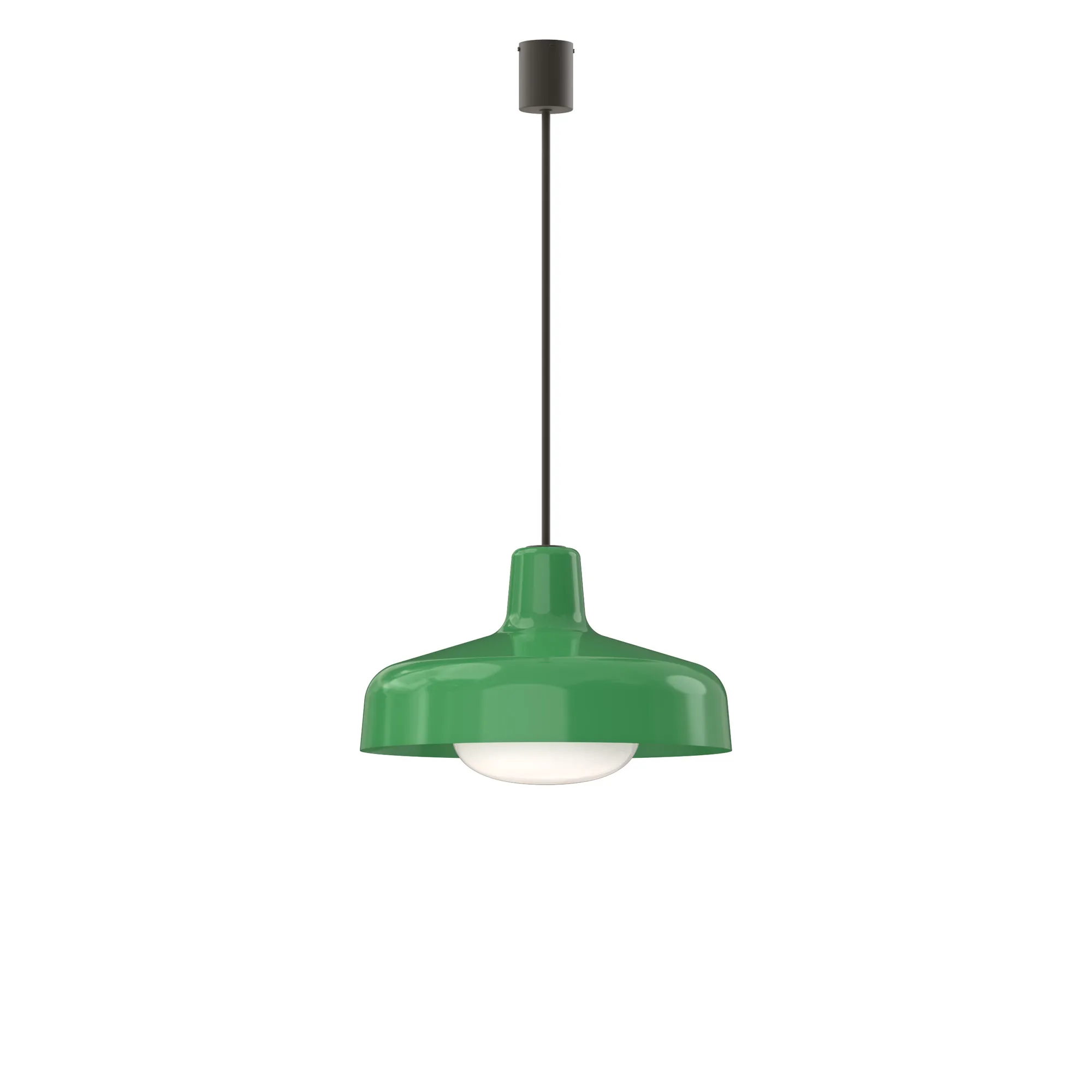 Paolina in (105cm) Satin bronze / Glossy green, code TPL110-1439