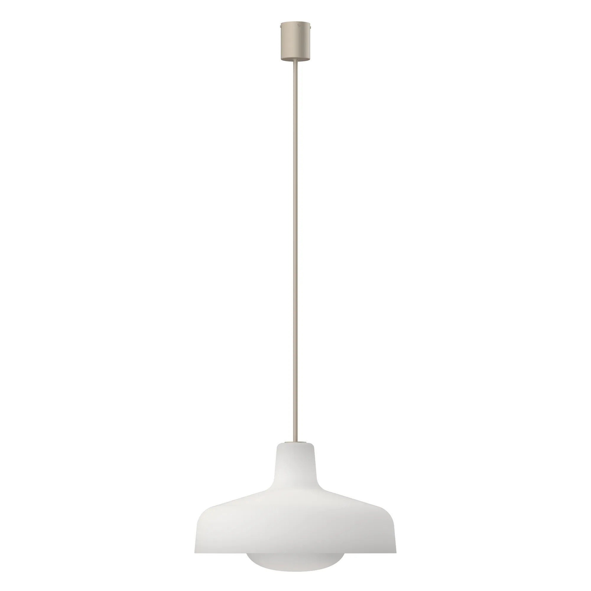 Paolina in (h145cm) Satin nickel / Satin white, code TPL120-0565
