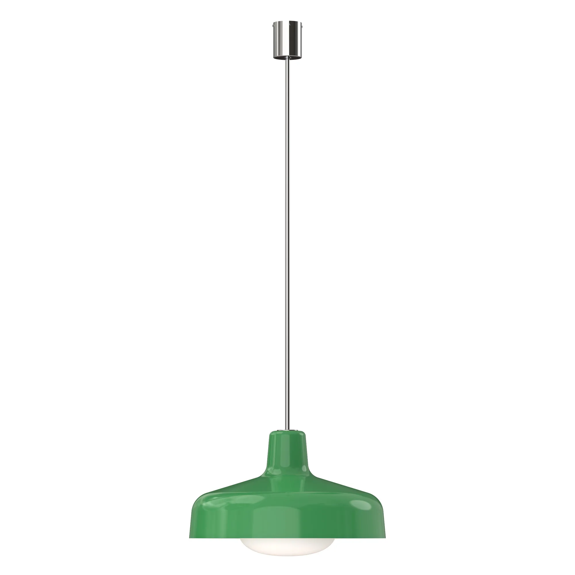 Paolina in (h145cm) Chrome / Glossy green, code TPL120-0139