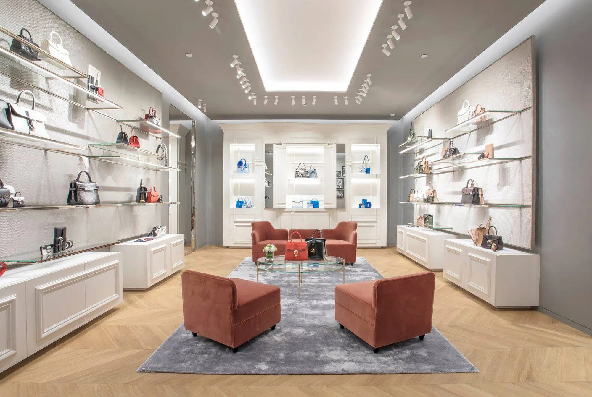 Interior view of Delvaux Stores, image 2