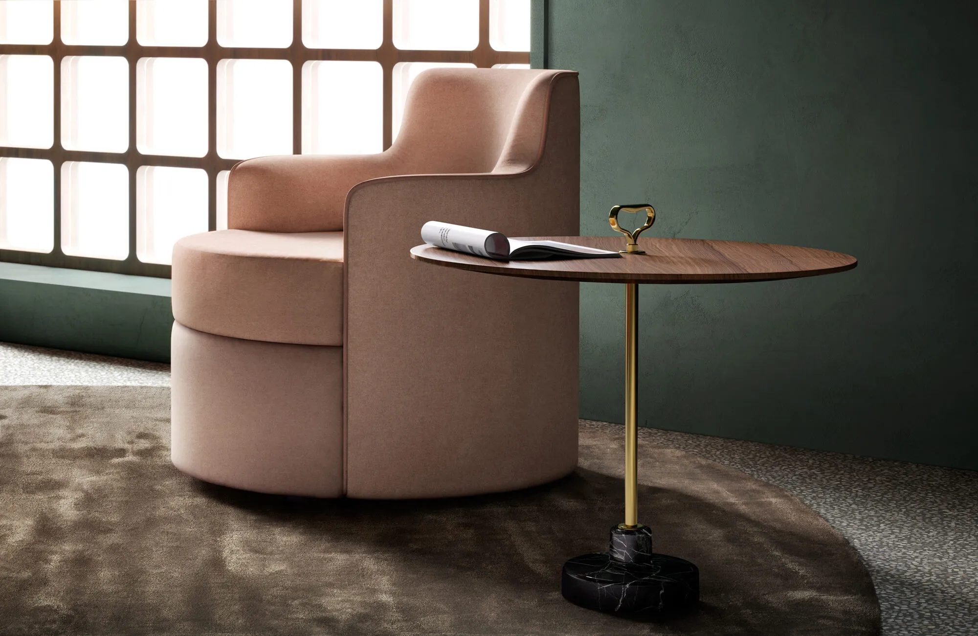 Stand by Ignazio Gardella shown in context, image 2