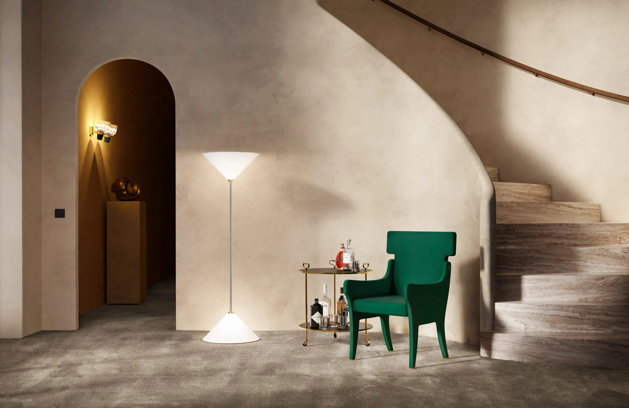 Tre Maniglie by Corrado Corradi Dell’Acqua shown in context, image 2