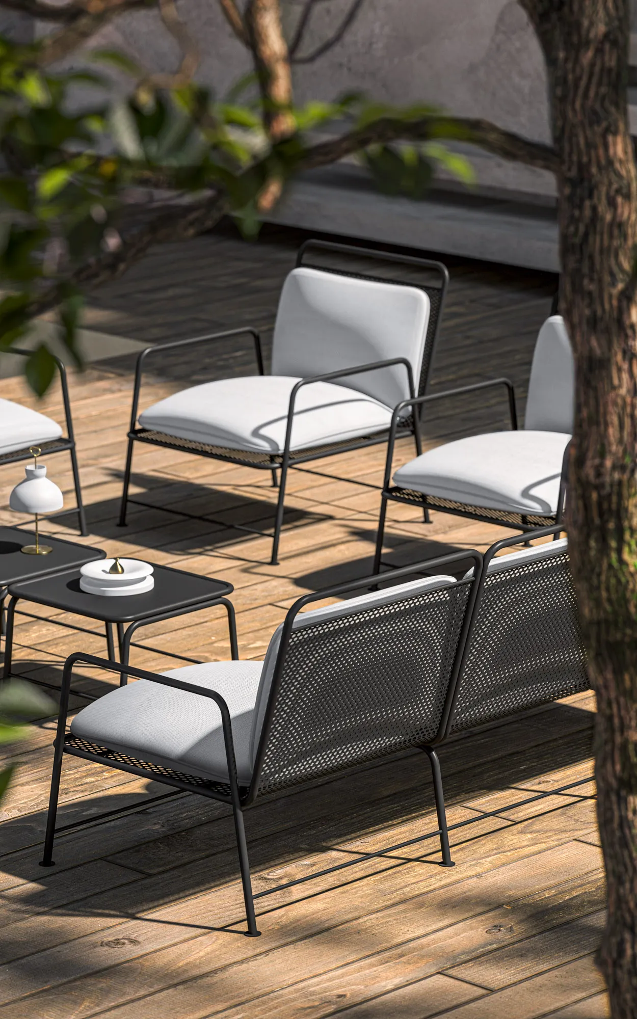 Arenzano Wireless by Ignazio Gardella shown in context, image 2