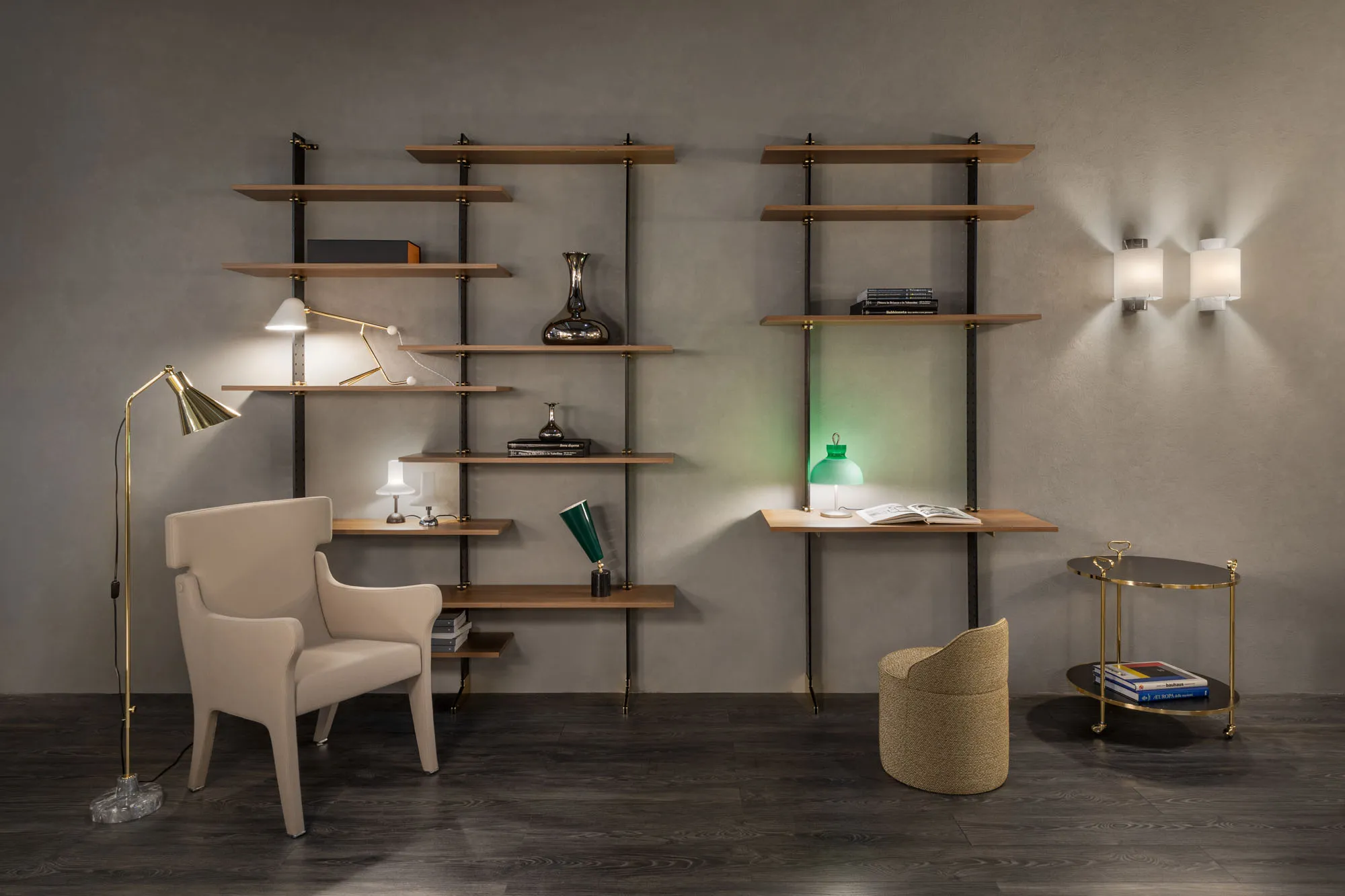Libreria Modulare by Ignazio Gardella shown in context, image 3