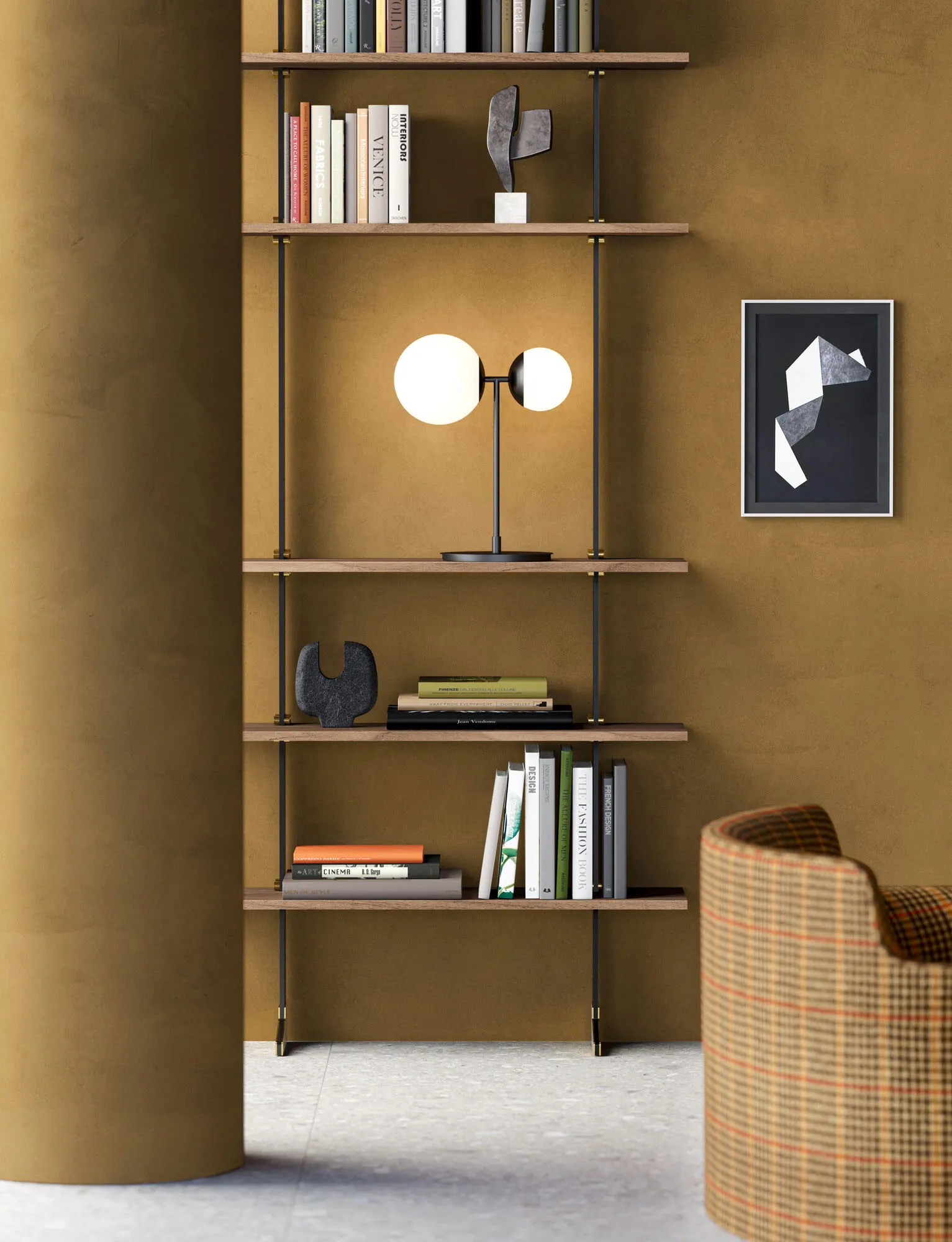 Libreria Modulare by Ignazio Gardella shown in context, image 6