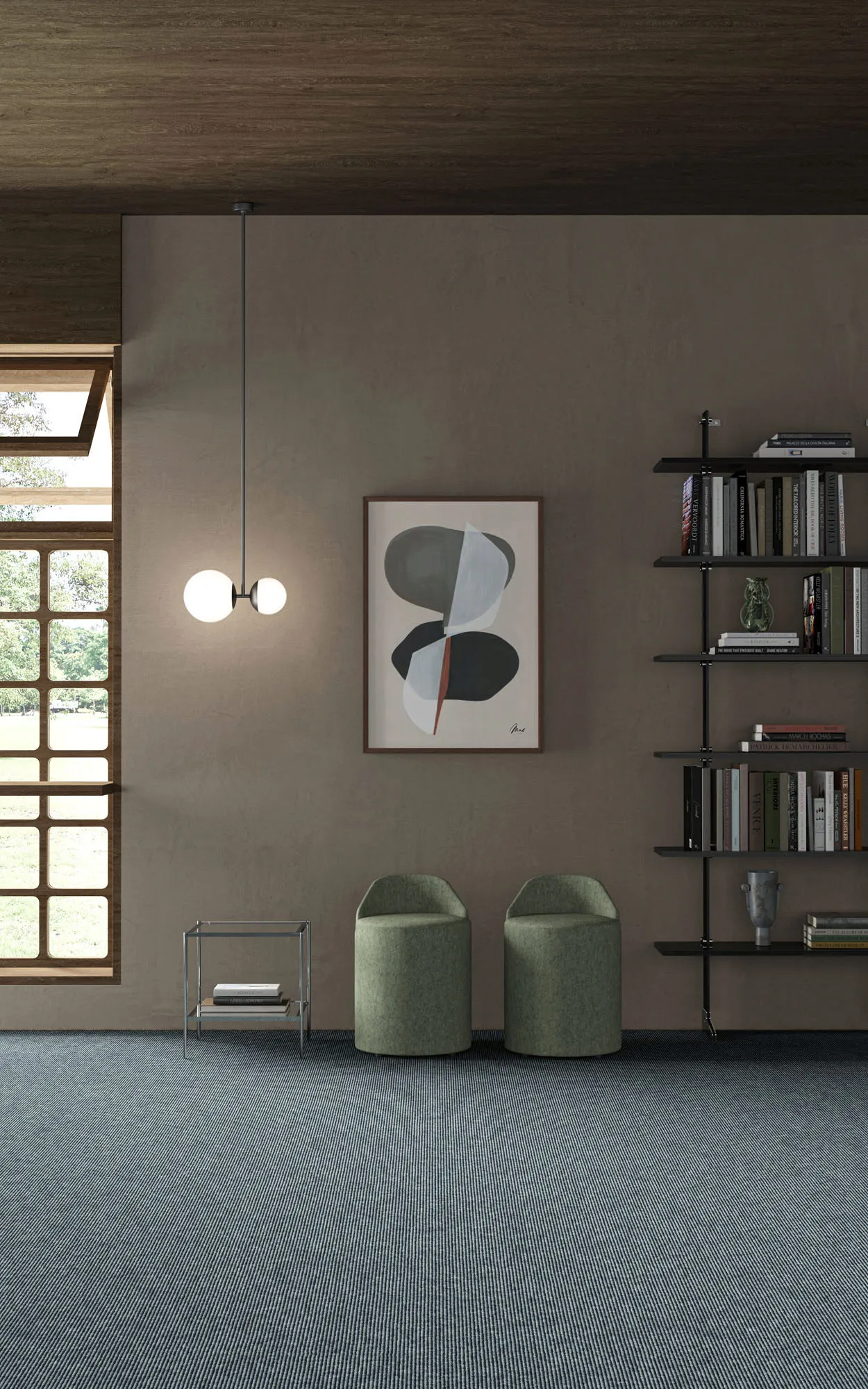 Libreria Modulare by Ignazio Gardella shown in context, image 7