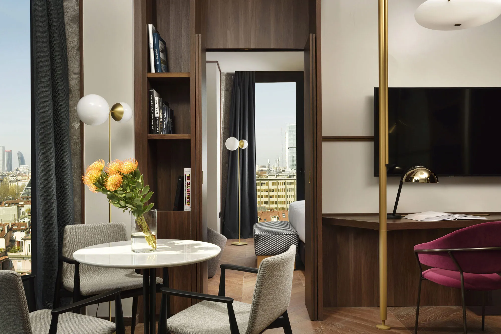 Interior view of Milano Verticale – UNA Esperienze Hotel, image 7