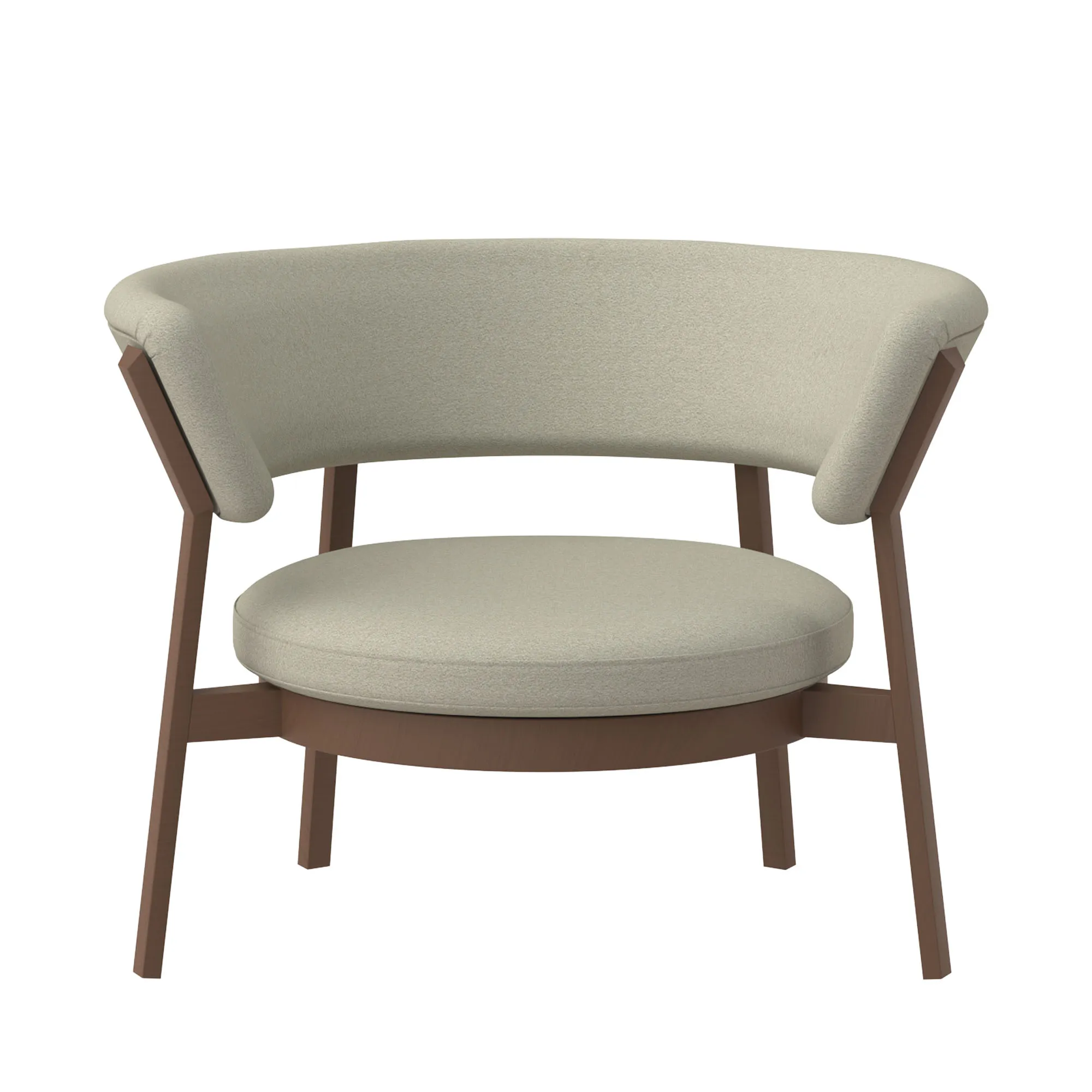 Trecentosessanta, lounge armchair by Eugenio Gerli