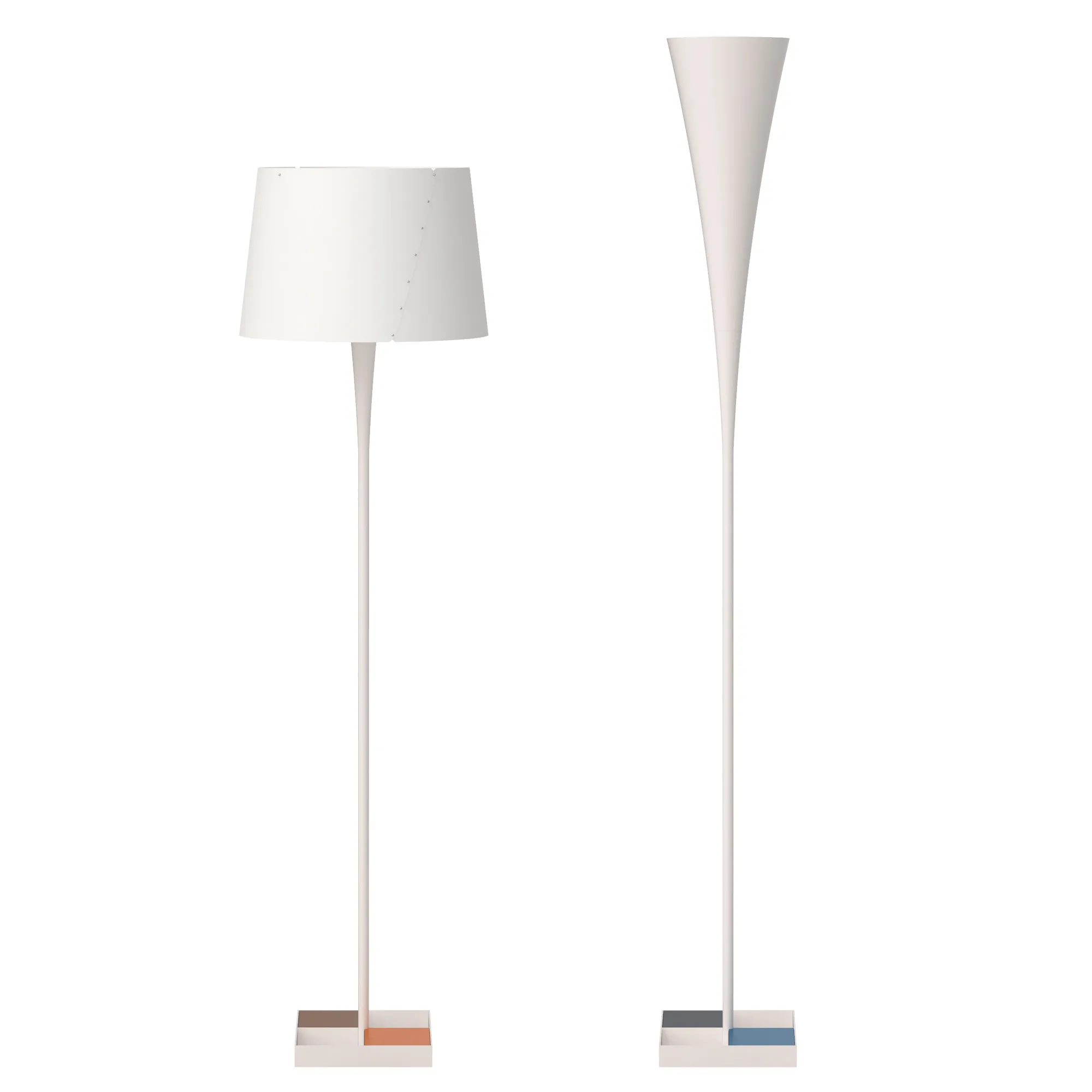 De-Lux “D”, floor lamp by Gio Ponti