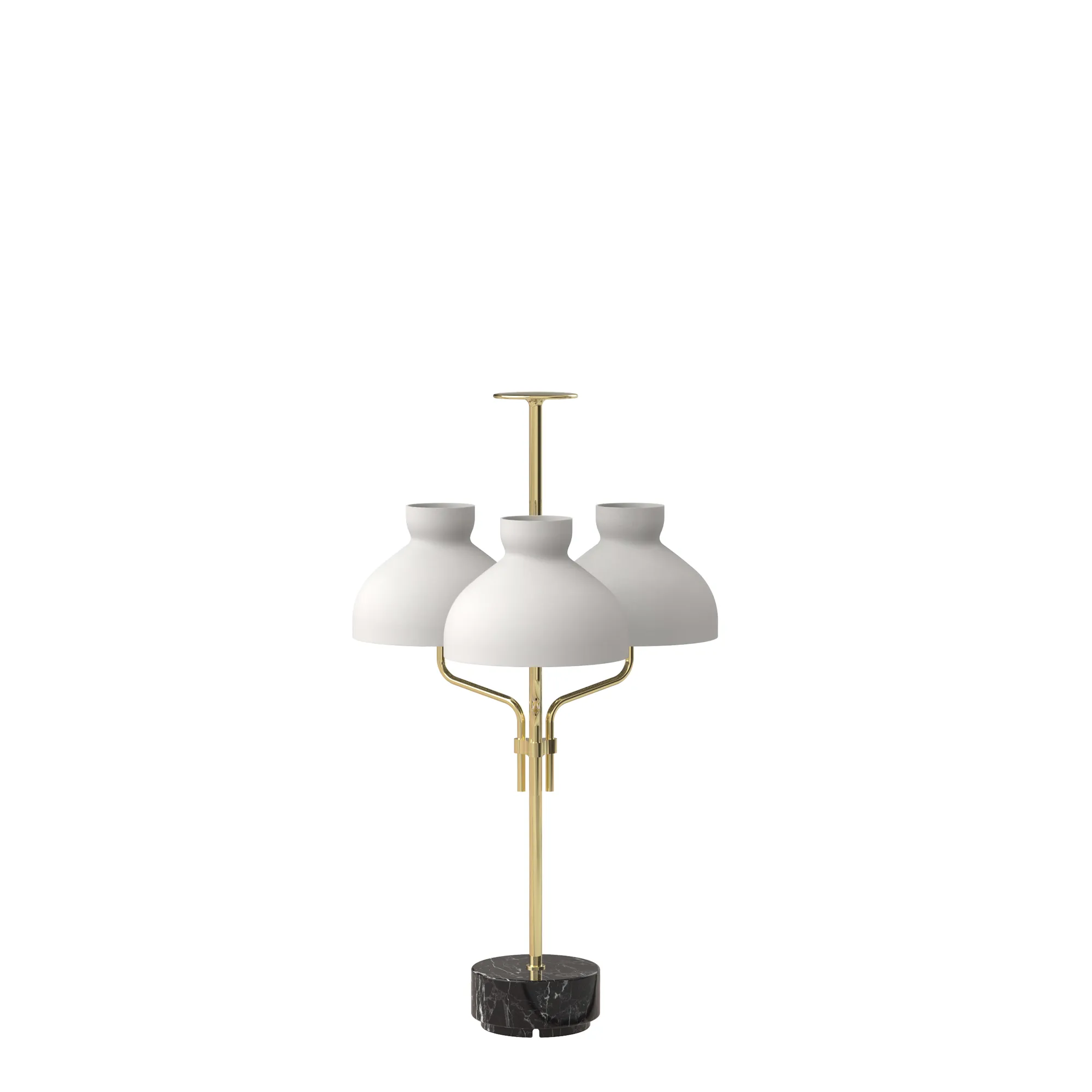 Arenzano Tre Fiamme, table lamp by Ignazio Gardella