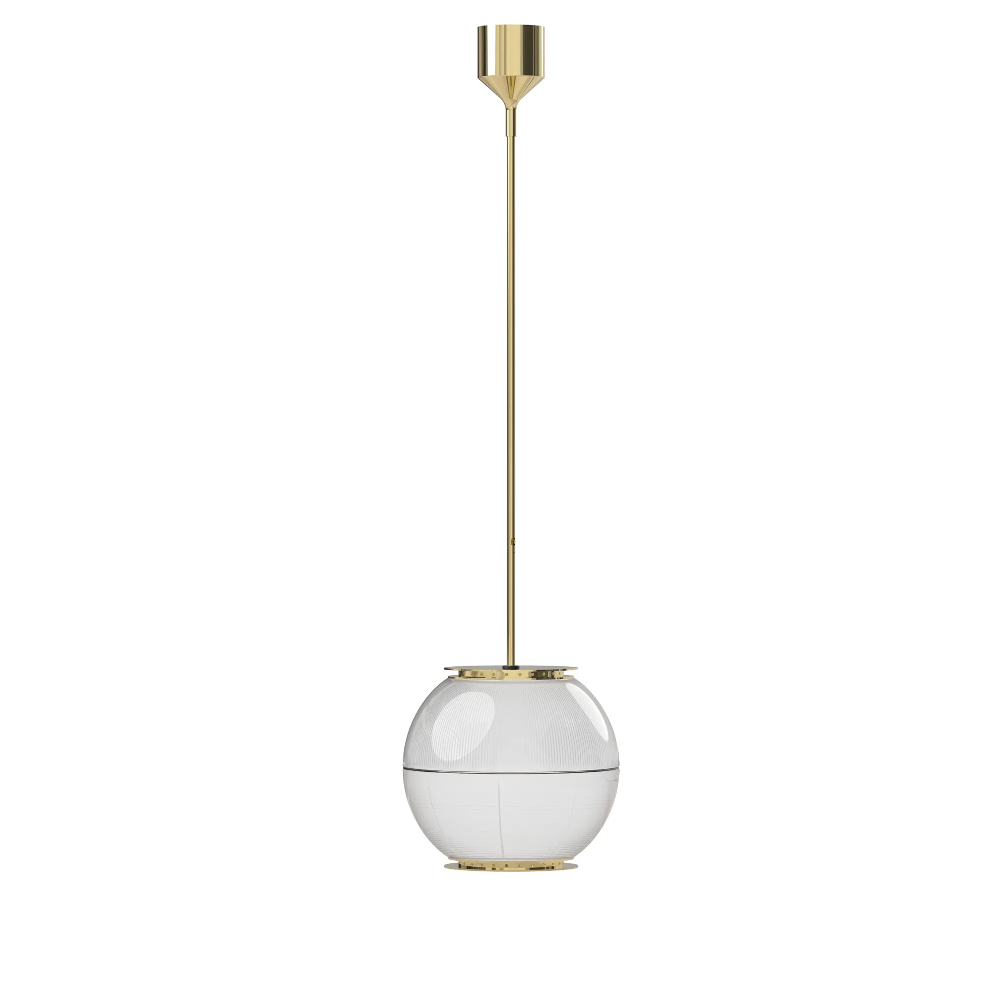 Doppio Vetro Sospensione in Brass, code TDV100-0940