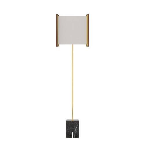 TPS410-0916 Cubo / Brass / Marquinia marble